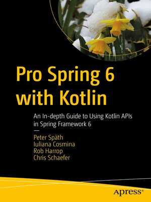 cover image of Pro Spring 6 with Kotlin